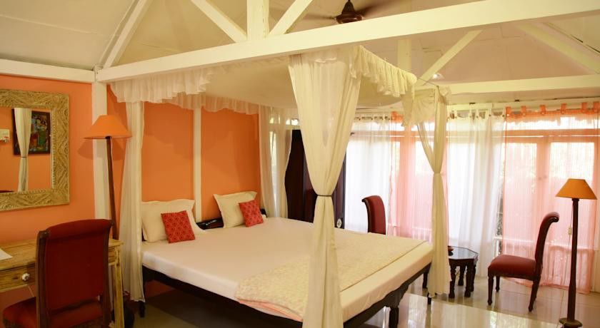 Leela Cottages Morjim Kültér fotó