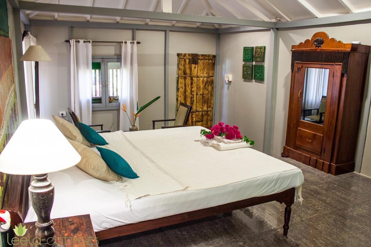 Leela Cottages Morjim Kültér fotó